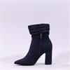 Una Healy Love Train Bunched Ankle Boot - Navy
